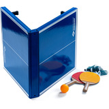 Donic-Schildkröt Tischtennis-Mini-Tisch-Set, Fitnessgerät blau