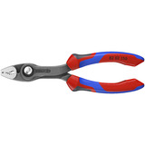 KNIPEX TwinGrip Frontgreifzange 82 02 150 rot/blau, Länge 150mm