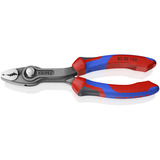 KNIPEX TwinGrip Frontgreifzange 82 02 150 rot/blau, Länge 150mm