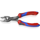 KNIPEX TwinGrip Frontgreifzange 82 02 150 rot/blau, Länge 150mm