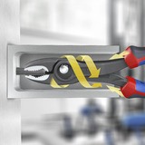 KNIPEX TwinGrip Frontgreifzange 82 02 150 rot/blau, Länge 150mm