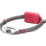 Ledlenser Stirnlampe NEO4, LED-Leuchte pink/grau