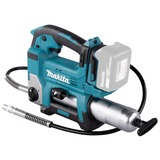 Makita Akku-Fettpresse DGP180Z, 18Volt, inkl. Zylinder A, Kartuschenpistole blau/schwarz, ohne Akku und Ladegerät