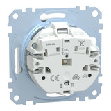 Merten Schutzkontakt-Steckdose mit Schraub-Liftklemme weiß (glänzend), Retail