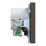 Merten Schutzkontakt Steckdose mit USB Ladegerät, Typ MEG2367-6052, Unterputz, 16 Ampere, 250 Volt mocca, Retail