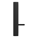 Merten Zentralplatte schwarz matt für Telekommunikations-Anschlussdosen TAE Audio USB schwarz (matt), Retail