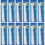  Oral-B Pro CrossAction Aufsteckbürsten 12er weiß, Frustfreie Umverpackung