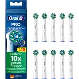  Oral-B Pro Cross Action Aufsteckbürsten 10er-Pack weiß