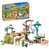 PLAYMOBIL 72070 Animals & Friends Zoo: Wildnis-Kletterpark, Konstruktionsspielzeug 