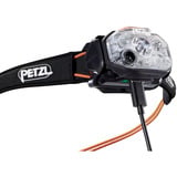 Petzl Swift RL, LED-Leuchte schwarz/orange