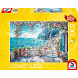 Schmidt Spiele Terrasse am Meer, Puzzle 1000 Teile