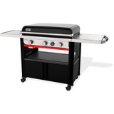 Weber Slate GPD Premium Plancha, 76cm, Gasgrill schwarz/silber