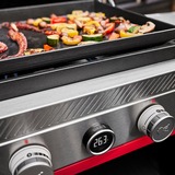 Weber Slate GPD Premium Plancha, 76cm, Gasgrill schwarz/silber