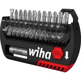 Wiha Bit-Satz FlipSelector Standard, TORX schwarz/rot, 15-teilig, mit Gürtelclip