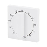 0 Zentralscheibe Bedienelement, Zeitschaltuhr weiß, Retail