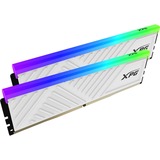 ADATA DIMM 64 GB DDR4-3200 (2x 32 GB) Dual-Kit, Arbeitsspeicher weiß, AX4U320032G16A-DTWHD35G, XPG Spectrix D35G, INTEL XMP