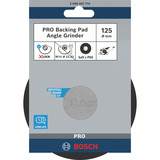 Bosch PRO Backing Pad, X-LOCK Stützteller weich, Ø 125mm, Schleifteller für X-LOCK Winkelschleifer