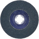 Bosch Professional PRO X571 X-LOCK Fächerschleifscheibe, Ø 125mm, K40 Bohrung 22,23mm, gerade