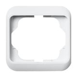 Busch-Jaeger Rahmen einfach Abdeckrahmen studioweiß hochglanz alpha 1721-24G weiß (glänzend), Retail