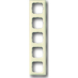 Busch-Jaeger Rahmen fünffach für Kanalabdeckungen weiß, Retail