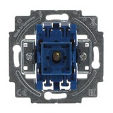 Busch-Jaeger Wippkontrollschalter 10 Ampere mit Glimmlampe Typ 2000/6 USK blau, Retail