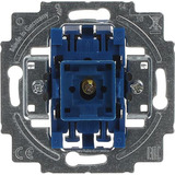 Busch-Jaeger Wippkontrollschalter 10 Ampere mit Glimmlampe Typ 2000/6 USK blau, Retail