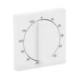 Busch-Jaeger Zentralscheibe Bedienelement, Zeitschaltuhr weiß, Retail