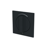 Busch-Jaeger Zentralscheibe Lautstärkepegel 1740 Drehknopf 03-45M, Lautstärkeregler schwarz, Retail