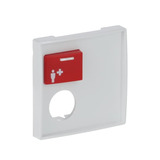 Busch-Jaeger Zentralscheibe Rufsysteme, Zentrale weiß, Retail