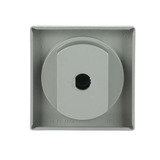 Busch-Jaeger Zentralscheibe mit Drehgriff und Aufdruck, Abdeckung Retail