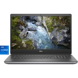 Dell Precision 7760-74T61, Notebook grau, Windows 10 Pro 64-Bit, 60 Hz Display