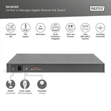 Digitus 24-Port Gigabit DN-95359 PoE-Switch 