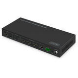 Digitus 4K HDMI Videowand-Controller, 4 Displays, HDMI Splitter schwarz, mit Fernbedienung