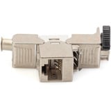 Digitus CAT 6A Keystone Modul, geschirmt mit Kabelmanager 24 Stk, Keystone-Modul 