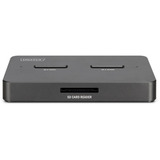 Digitus Dual M.2 NVM SSD Docking Station, Dockingstation schwarz, USB-C, M2 SSD, SD-E