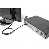 Digitus HDMI Premium High Speed Anschlusskabel, mit Ethernet, UHD 4K schwarz, 5 Meter