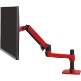 Ergotron LX Monitor Arm, Monitorhalterung rot/schwarz