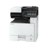 Kyocera ECOSYS M8124cidn, Multifunktionsdrucker grau/schwarz, USB, LAN, Kopie, Scan, Duplex (Druck), Duplex (Scan)