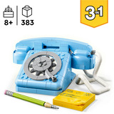 LEGO 31174 Creator 3-in-1 Retro-Telefon, Konstruktionsspielzeug 