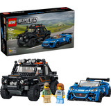 77264 Speed Champions Jaguar Project 7 & Land Rover Defender, Konstruktionsspielzeug