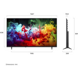 LG 65QNED7EB3C, QNED-Fernseher 165 cm (65 Zoll), schwarz, UltraHD/4K, Mini-LED, Triple Tuner