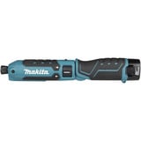 Makita Akku-Knickschlagschrauber TD023DSE, 7,2 Volt blau/schwarz, 2x Li-Ionen Akku 1,5Ah