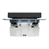 Merten Steckdose Schutzkontakt Typ F mit Steckklemmen, Unterputz, 16 Ampere, 250 Volt schwarz (matt), Retail