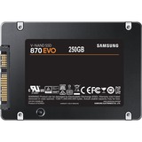 SAMSUNG 870 EVO 250 GB, SSD SATA 6 Gb/s, 2,5", intern