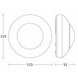 Steinel Bewegungsmelder IS 2360 ECO Aufputz weiß, Retail