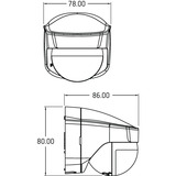 Theben  PIRA TO AP, Bewegungsmelder weiß