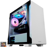 Thermaltake Pandia White, Gaming-PC weiß/transparent, Windows 10 Home 64-Bit
