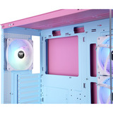 Thermaltake View 270 Plus TG ARGB Bubble Pink, Tower-Gehäuse rosa, Tempered Glass x 2