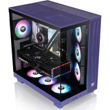 Thermaltake View 380 XL TG ARGB , Tower-Gehäuse violett, Tempered Glass x 2