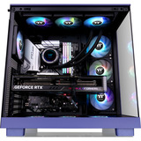 Thermaltake View 380 XL TG ARGB , Tower-Gehäuse violett, Tempered Glass x 2